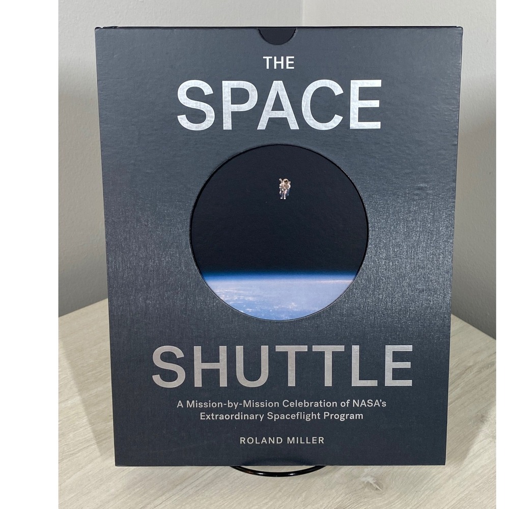 The Space Shuttle Roland Miller NASA History Photography Coffee Table Book Case